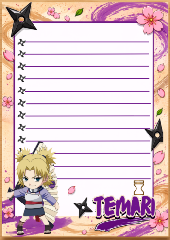 Caderno Bruchura Hinata